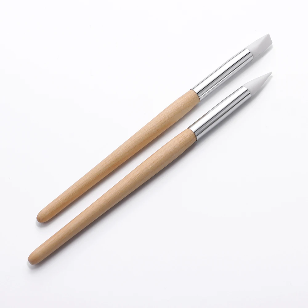 Uhrenzifferblatt-Reinigungsset 5-teilig Schmutzentferner Reparaturwerkzeug Gummispitzen für Uhrenzeiger Uhrwerk-Reinigungsstift Holzstab Zubehör – Detail 8
