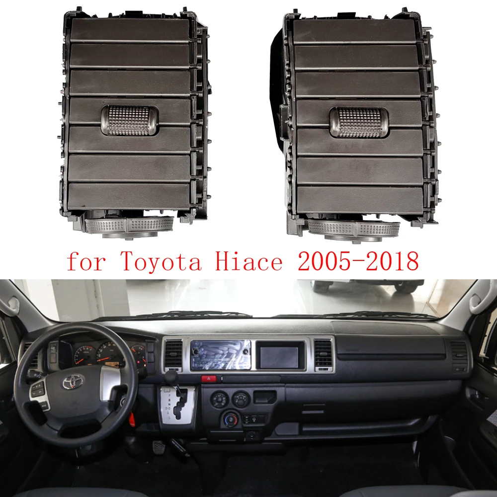 

Вентиляционные отверстия для кондиционера Toyota Hiace, розетка переменного тока на приборной панели 2010, 2006, 2007, 2008, 2009, 2012, 2015, 2017, воздушная решетка для Hiace