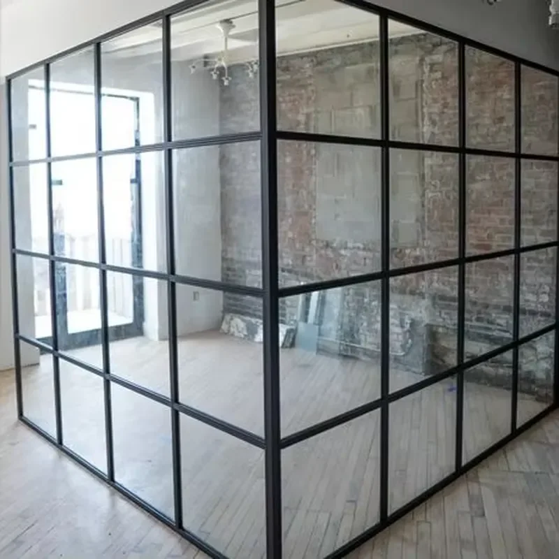 Latest Home Design Living Room Glass Room Partition Vertical Frame Design Partition Screen Partition Room