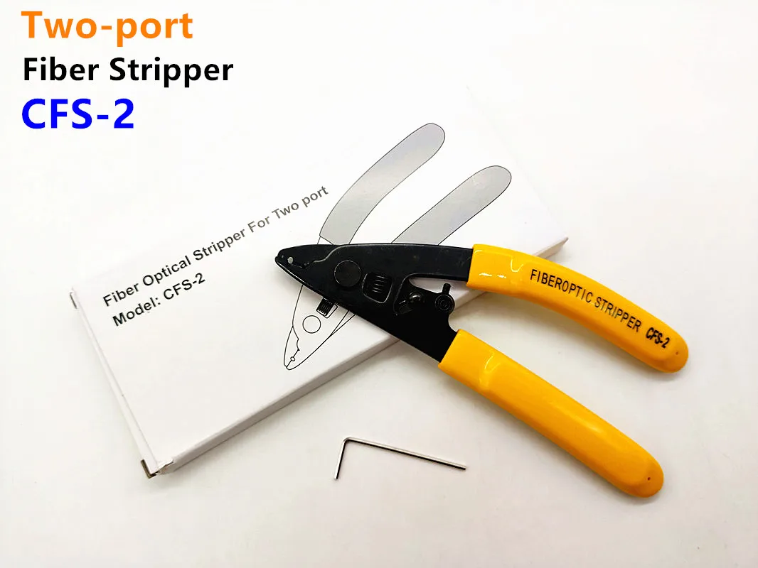 

1/3/5 PCS/Lot Fiber stripping Tool pliers CFS-2 Tri-Hole Fiber Optic Stripper 2-port Miller Wire stripper Free shipping