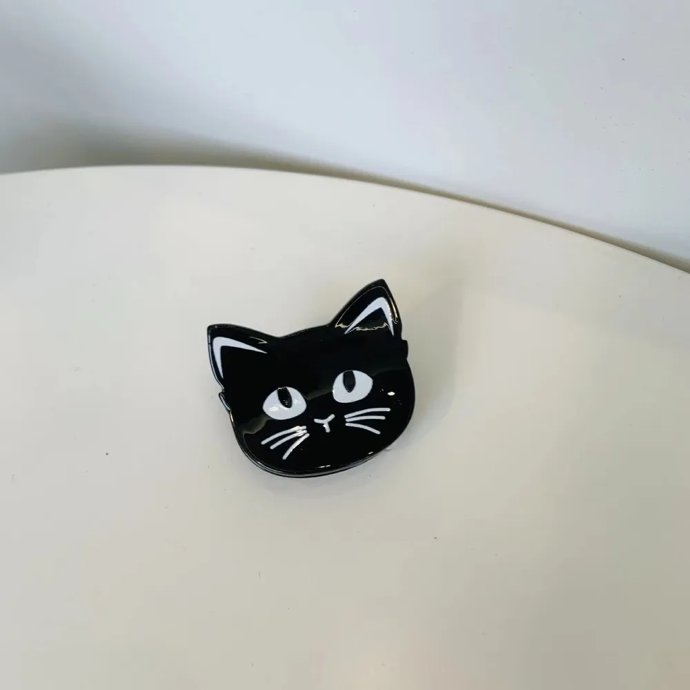 Pince à cheveux personnalisée en forme de requin pour Halloween, imperméable, chat noir, citrouille, fantôme créatif, acide acétique, griffe de fête