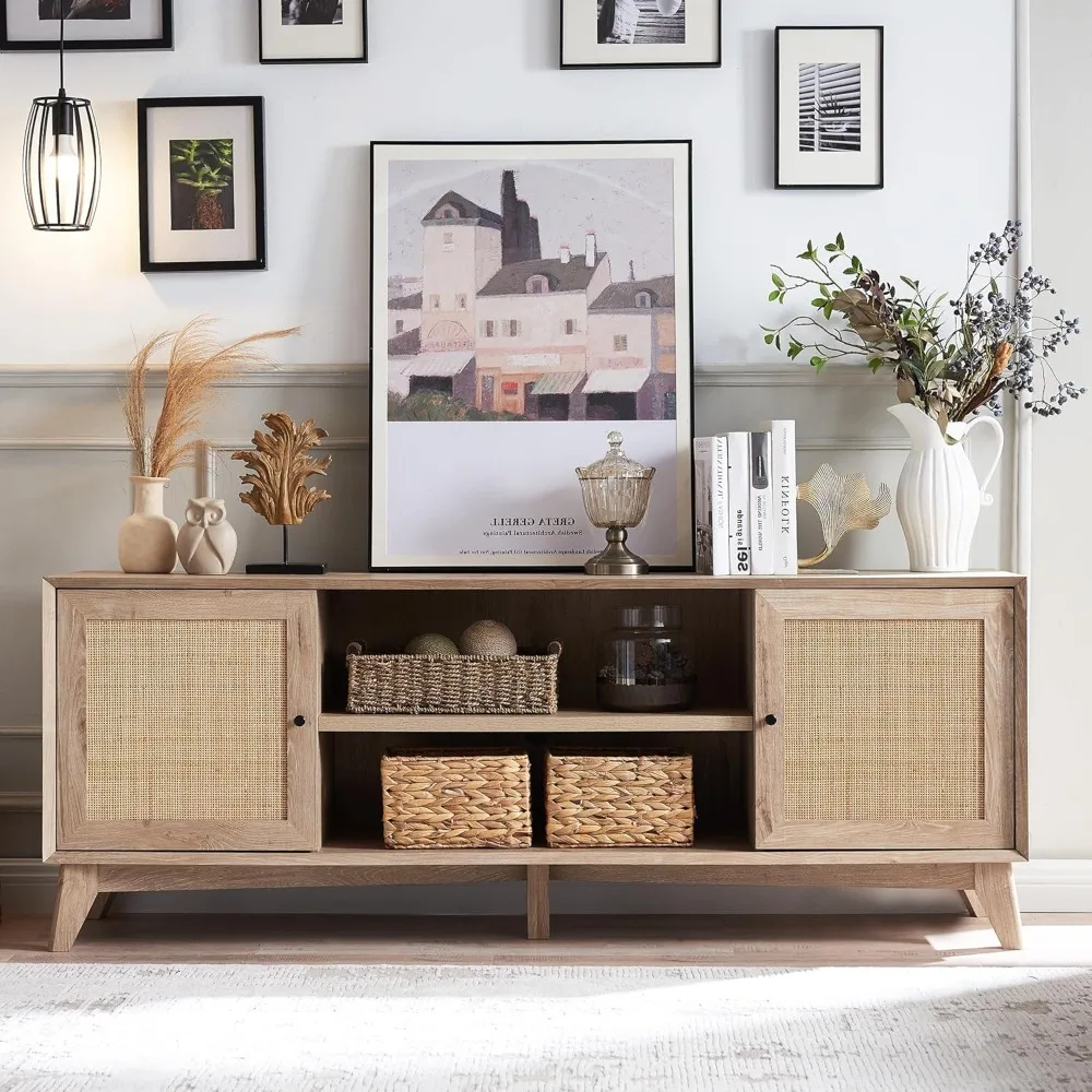 Rattan Tv Stand For… - image