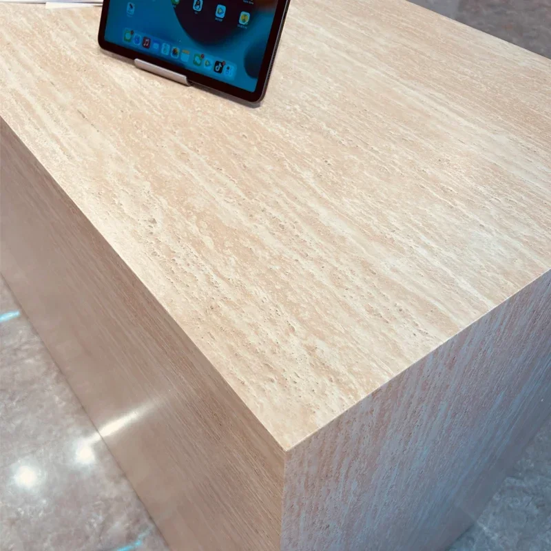 결제 페이지 옷가게 상점 바 카운터 모조 석회화 심플한 프런트 의류가게 미용쇼 리셉션 데스크