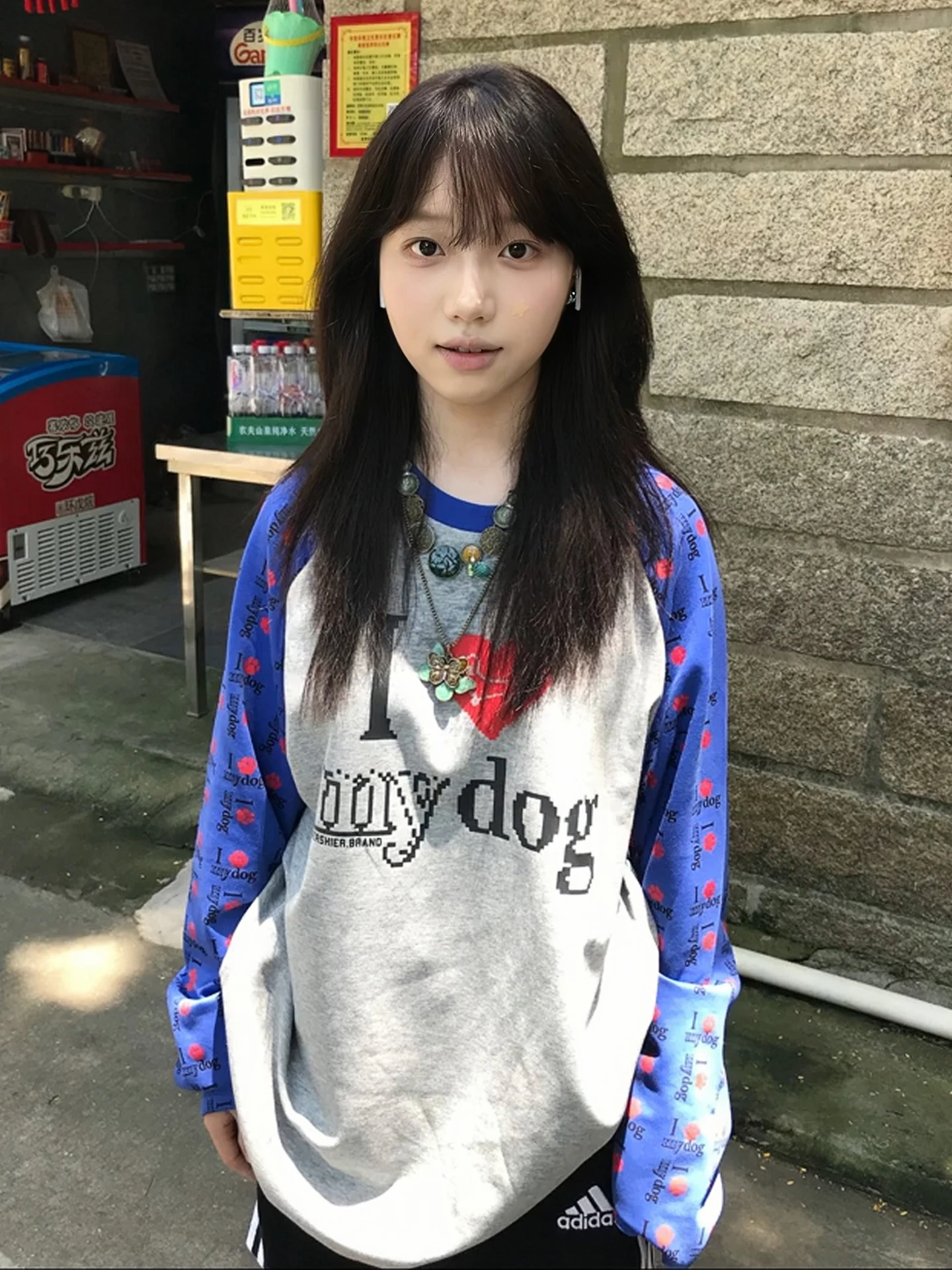 Tonngirls Harajuku Print T-shirt Vrouwen Patchwork Losse Casual Tee Tops Y2k Japanse Vintage Grunge Tops Amerikaanse Retro Herfst