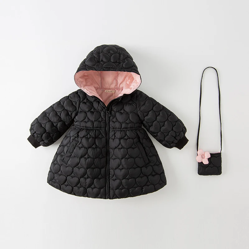 Dave Bella Kids Down Coat Winter Boy Splicing Hooded Padded Jacket 90% Duck down Girl Children Warm Outerwear DB4224099