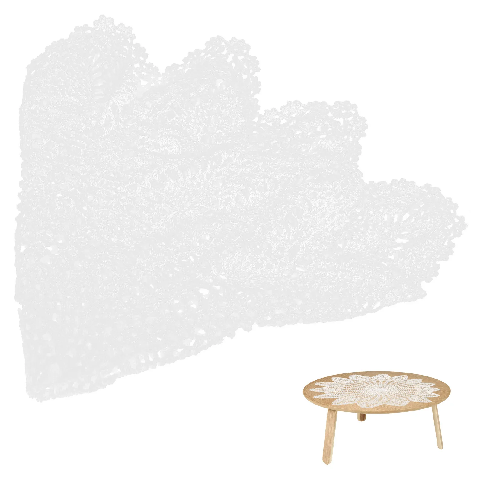 

Vintage Handmade Crochet Tablecloth Decorative Dining Table Cover Party Home Banquet Decoration Table Cloths