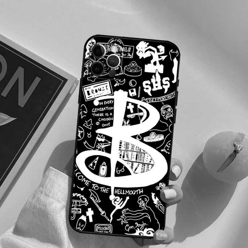 حافظة بافي مصاص الدماء لهاتف آيفون 12 11 13 برو ماكس ميني 7 8 بلس X XR XS Max SE 2020 غلاف حماية الكاميرا