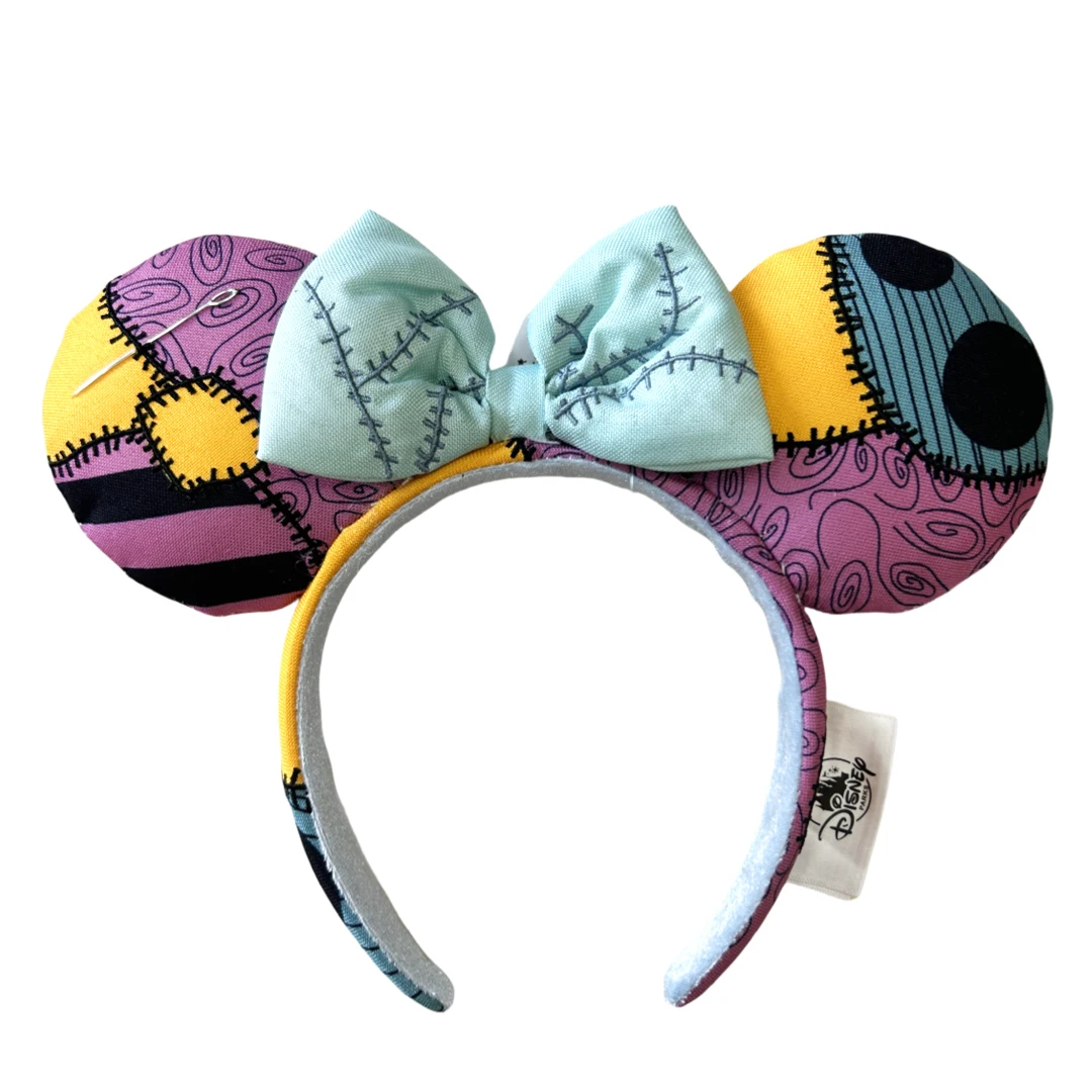 Disney Minnie Mickey Ears Headband Holiday Party Sequins Headdress Bows EARS COSTUME Headband Cosplay Plush Adult/Kids Gift image 3