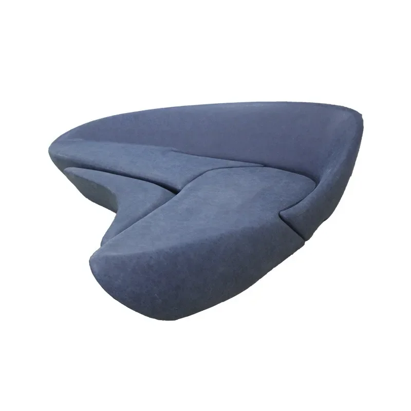 Outdoor fiberglass stool, moon sofa villa, special-shaped seat