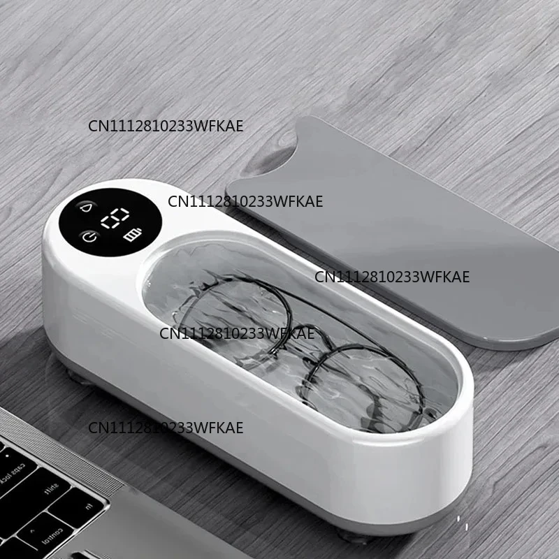 2PCS High-Frequency Glasses Cleaner - 1pc Wireless Multi-Purpose Cleaning Machine for Eyewear & Accessories