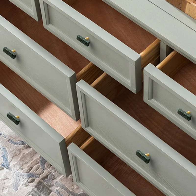 Natural Marble and Brass Cabinet Pulls, 50/130mm Square Handle for Kitchen Drawer,  Furniture Handles for DIY Home Decoration