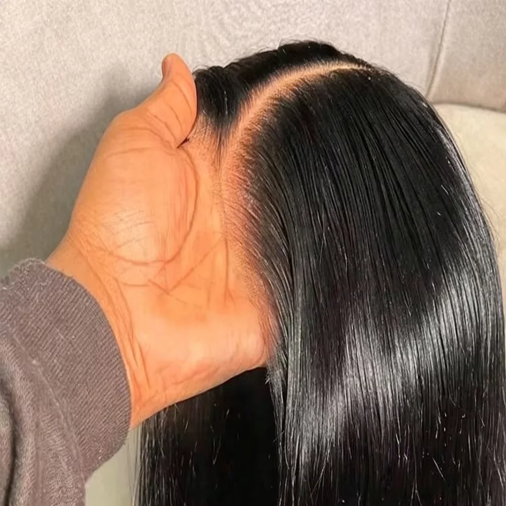 13x6 Lace Frontal Wig Human Hair 250 Density Straight Lace Front Wigs Human Hair HD Transparent 5x5 Glueless Wig 13x4 Pre Plucked With Baby Hair 15A Brazilian Virgin Human Hair Wigs For Women