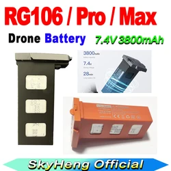 Oryginalna bateria do drona RG106 7.4V 3800mAh 28min długa żywotność dla RG106 Max / RG106 Pro Akumulator zapasowy Akcesoria Części