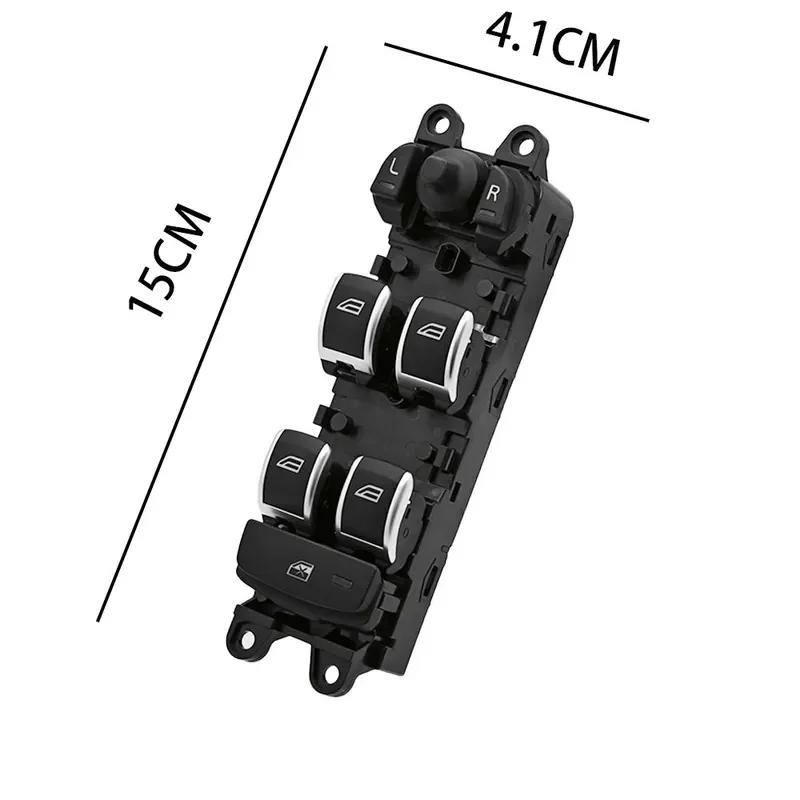Glass Lifter Master Switch for Volvo S60 2017–2021 Power Window Switch Compatible with Model 31415675