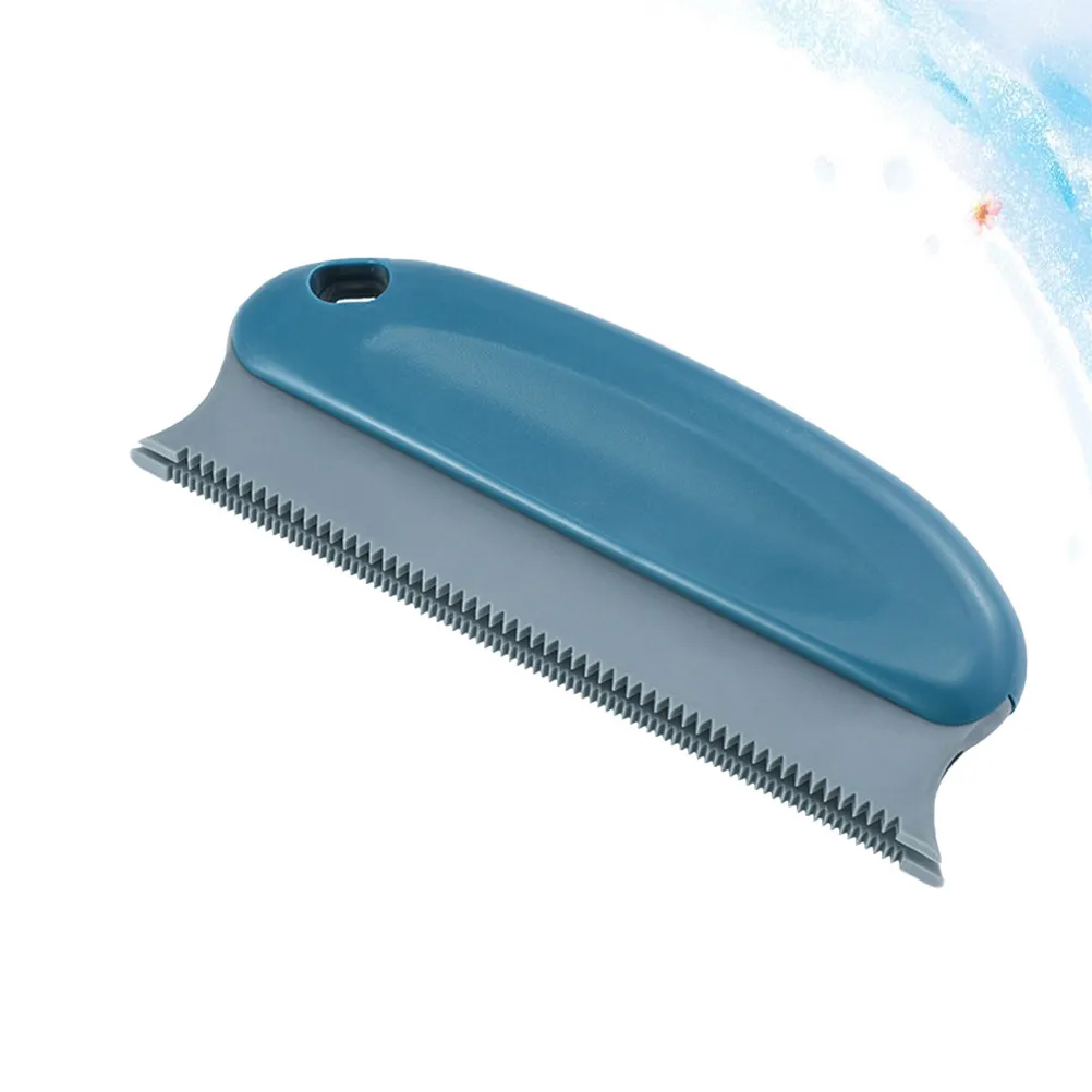 Removedor de pelusas, cepillo fino azul oscuro para suéteres, abrigos, mantas, mini removedor de pelusas, recortador de bolas de pelo, afeitadora de ropa portátil