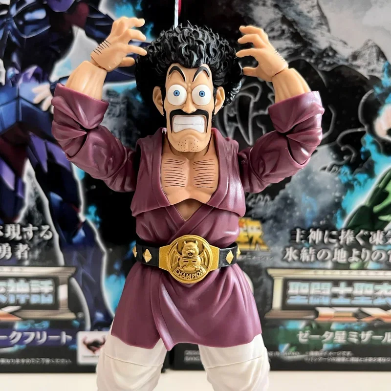 Bandai-figura de acción de Dragon Ball Z, modelo de PVC Original SHF, Mister Satan, colecciones de montaje, juguetes, regalos Hoilday, en Stock