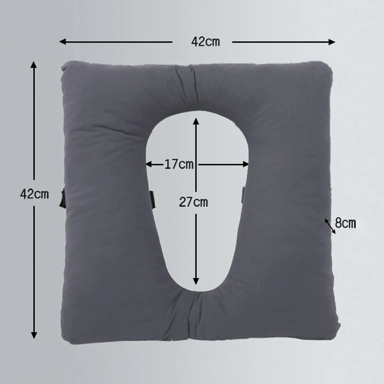 

Bedside Commode Cushion, Thickened Soft Comfortable Universal Toilet Seat