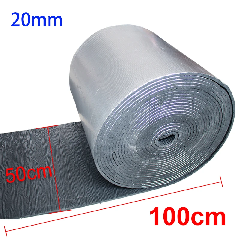 5/10/15/20/25/30mm Dik * 50*100 cm Auto Motorkap Deur Geluidsisolatie Warmte-isolatie En Vochtbestendige Pad