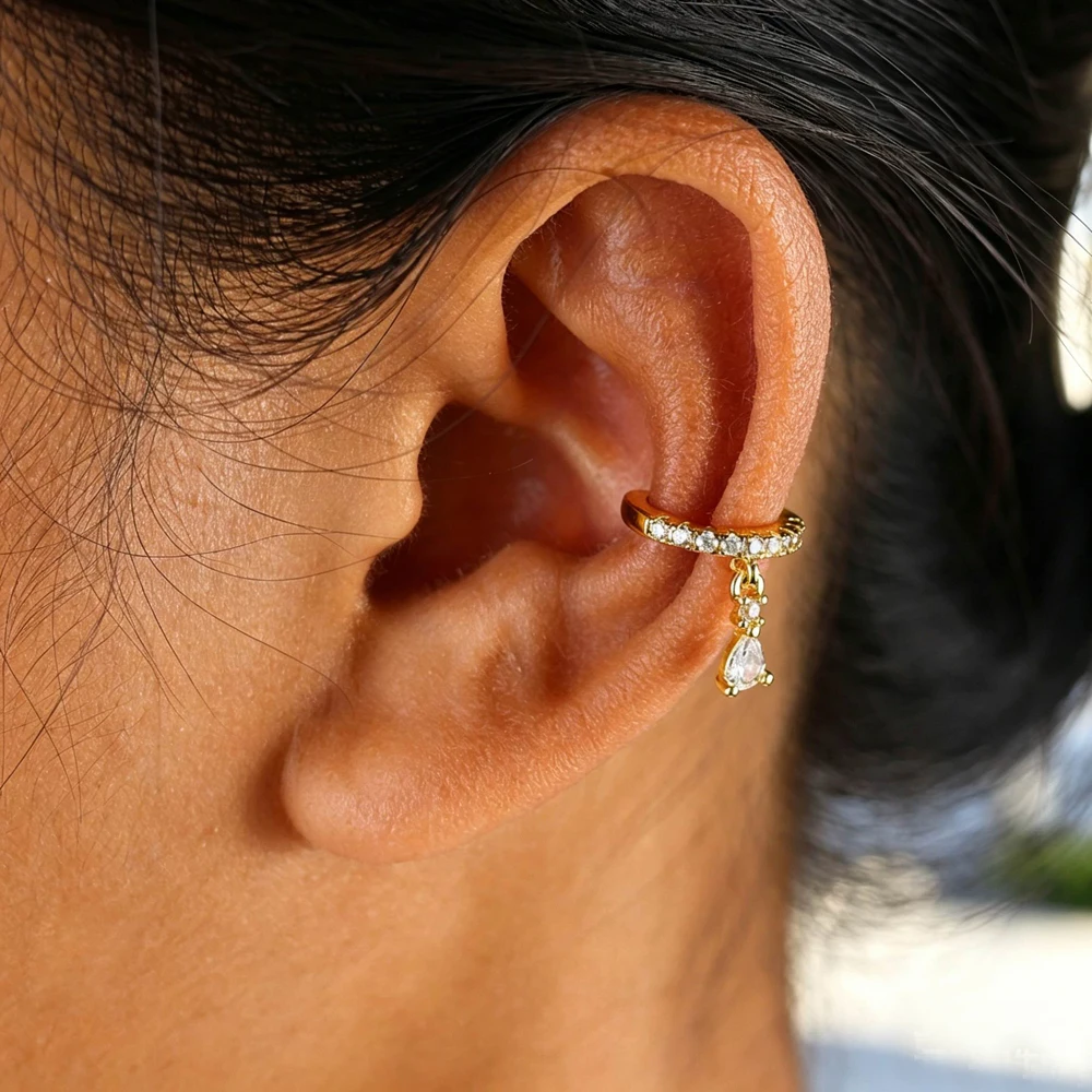 Luxus funkelnde Bling 5A CZ gepflastert bunte Zirkonia Kreis Linien Ohrstecker 2025, geometrische Mode Frauen Mädchen Schmuck – Detail 28