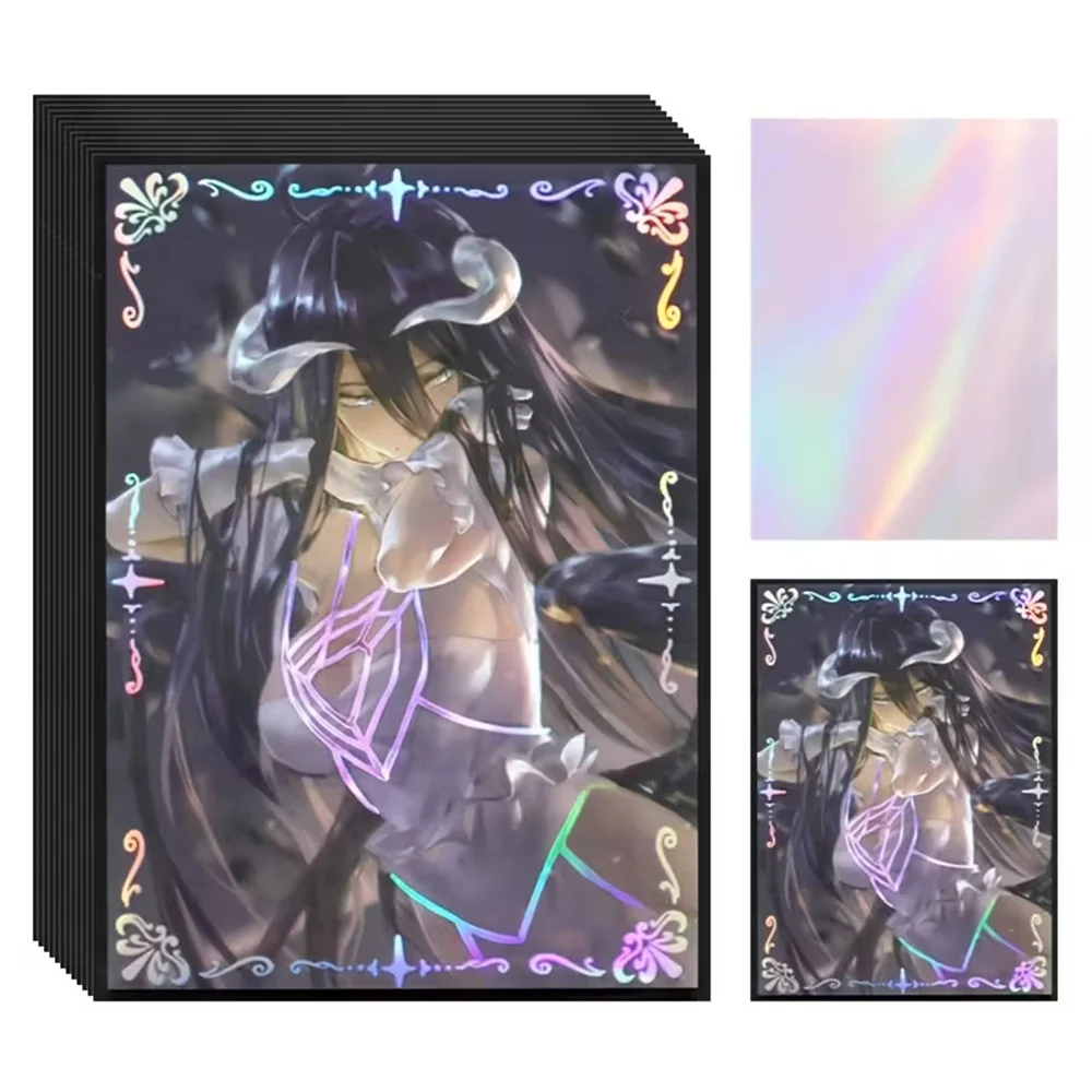 

67*92mm Foil Game Card Sleeves for MGT/PTCG Collection Card Protector Board Game Anime Card Sleeves 60PCS ﻿