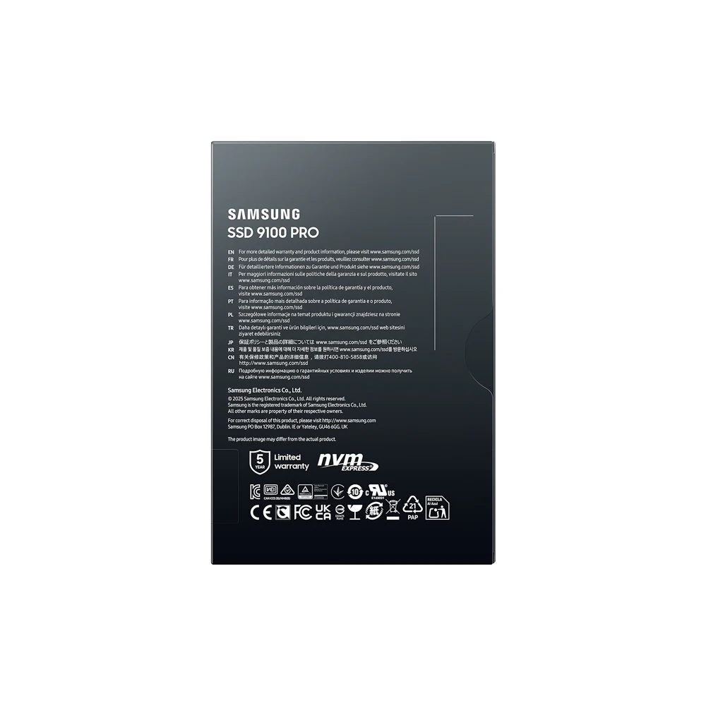 SAMSUNG 9100 Pro SSD 1TB 2TB 4TB NVMe M.2 2280 PCIe 5.0X4 Interne Solid-State-Festplatte für Laptop Mini-PC Gaming-Computer – Detail 11