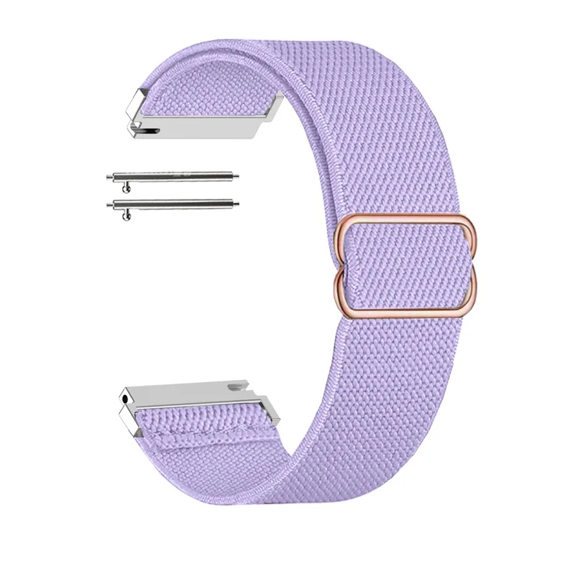 Universelles 20/22mm Nylon armband für Huawei GT 42mm/Uhr 2 Pro elastische Sport armbänder für