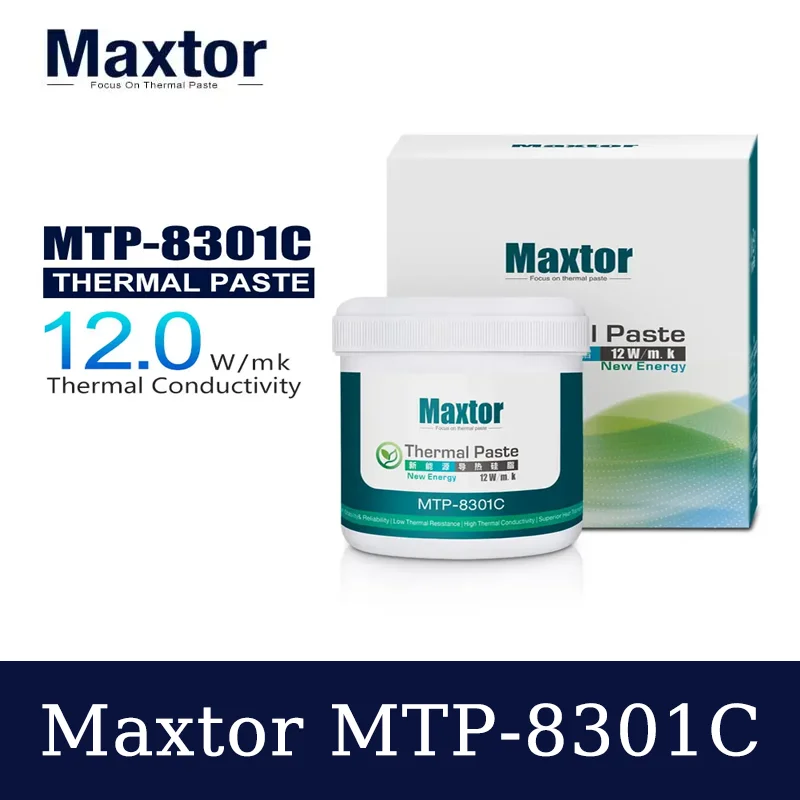 Maxtor 11.2W/mk Pasta Termica Grasso per Processore AMD Intel CPU Cooler Raffreddamento Del Computer GPU Dissipatore di Calore Gesso Prodotto Originale