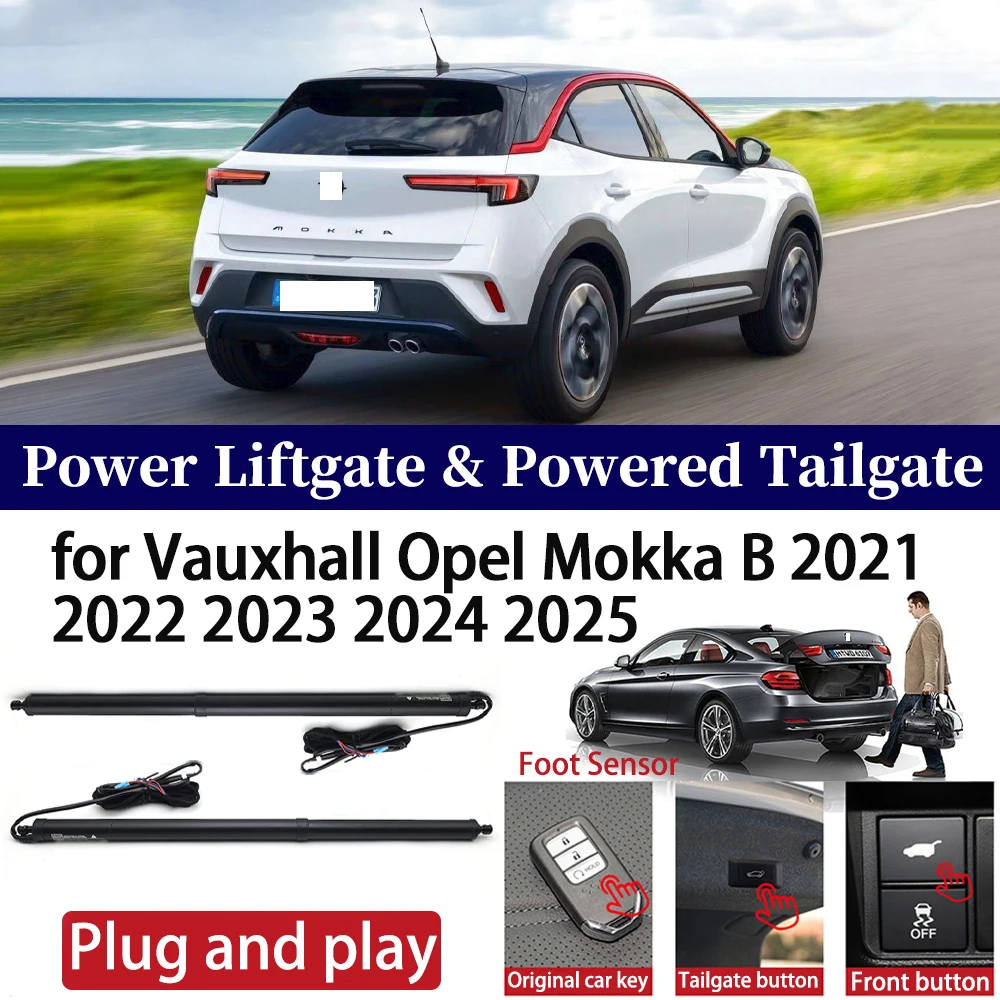 

for Vauxhall Opel Mokka B 2021 2022 2023 2024 2025 Car Auto Power Electric Tailgate Liftgate Trunk Closer System Boot Lift Motor