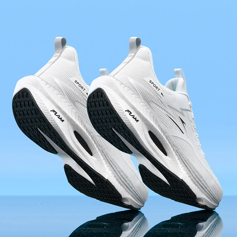 

Men's Running Shoes, Carbon Plate Technology Sports Shoes, Youth Running Mesh Shoes, Featuring Shock Absorption, Rebound, Breathability, and Lightweight Design, Trendy Running Shoes Suitable for Daily Commuting, Fitness Workouts, and Athletics