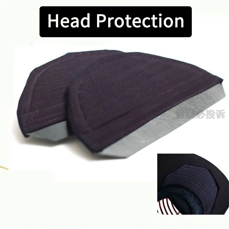 high quality head protectionProfessional competition Japanese kendo protective gear men\'s women thicken Brain pads Aikido New