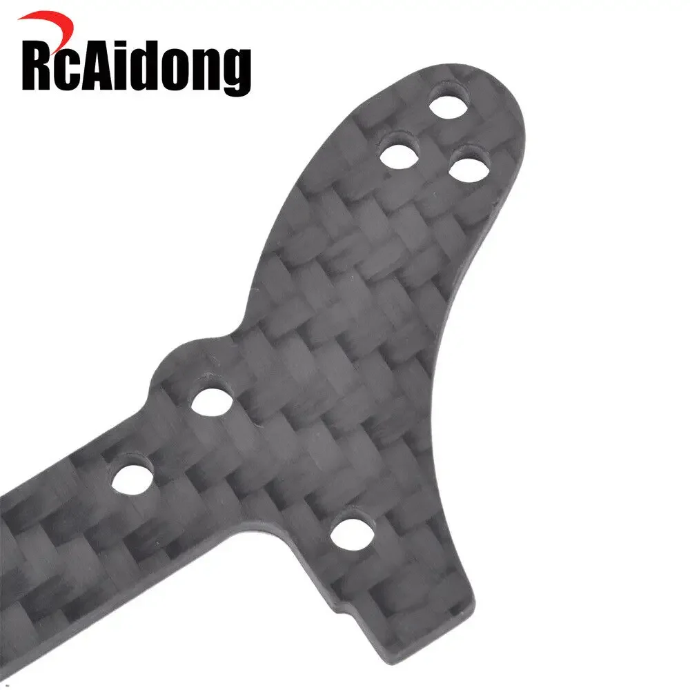 RcAidong Rear Carbon Damper Stay Shock Tower for Tamiya DT-03 54563 RC Chassis Hop Upgrades