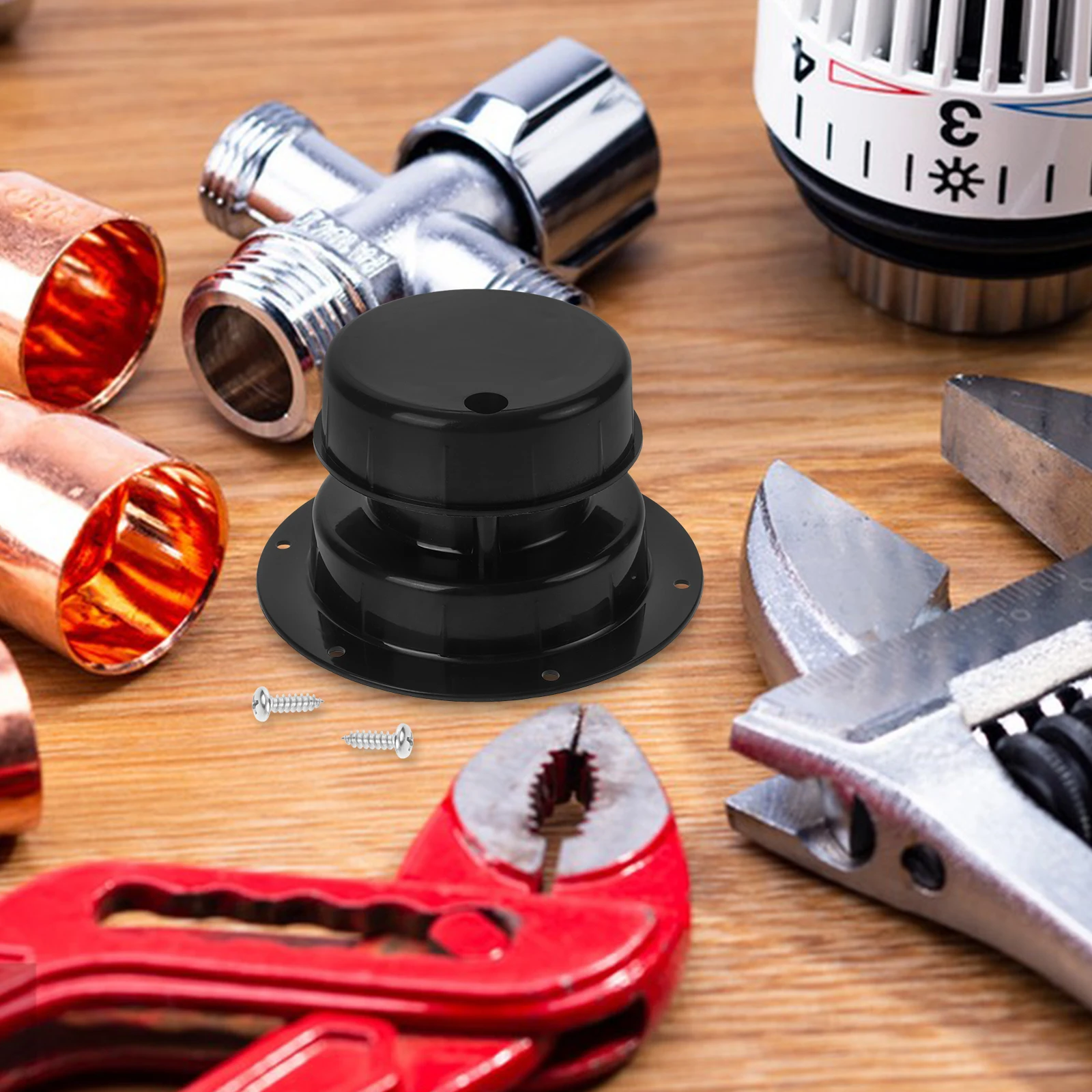 

Plastic RV Roof Vent Cap Cover Sewer Efficient Ventilation Durable Material Easy Install Camping Rv Yacht Trailer Plumbing Parts