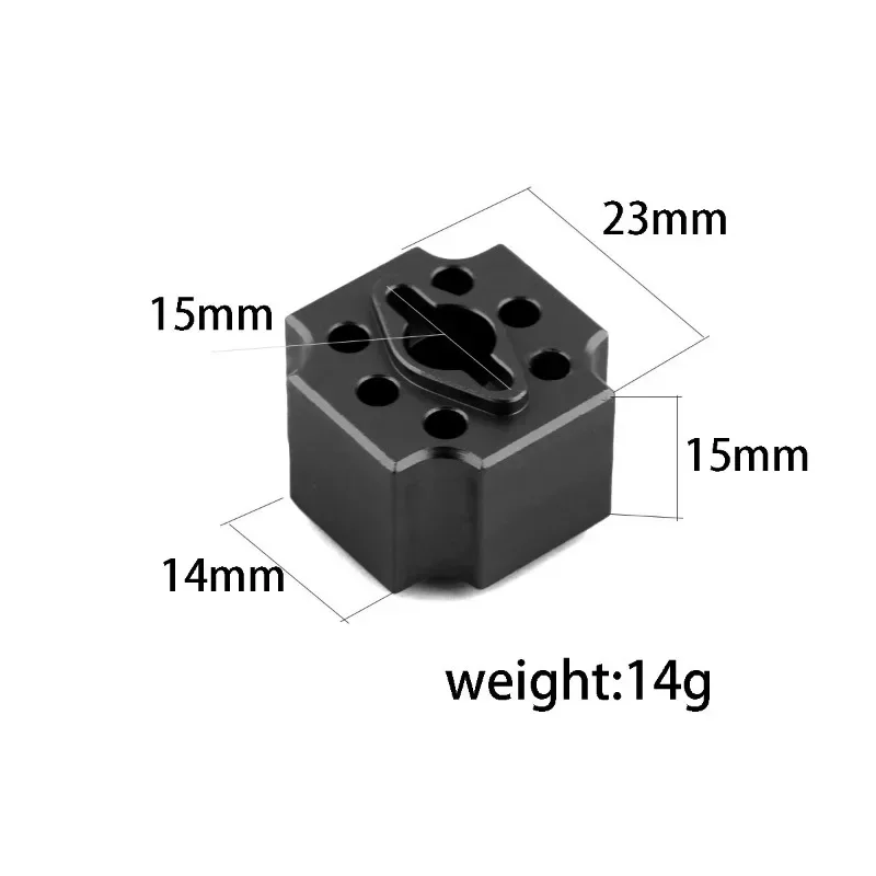 Metalen Diff Lock Differentiële Locker Spoel Voor Slee 1/8 Rc Auto Upgrade Onderdelen Accessoires