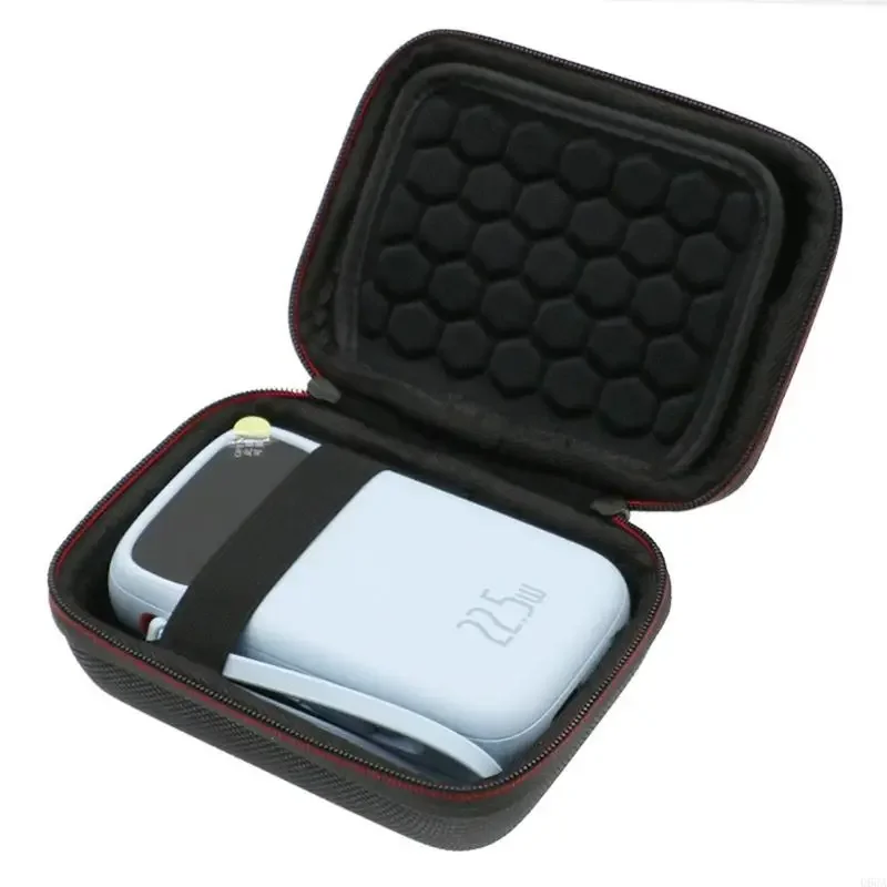 Snel Eva -draagtas voor 30W en 22,5 PowerBanks opbergdoos met verbetering schokabsorptie en duurzaamheid