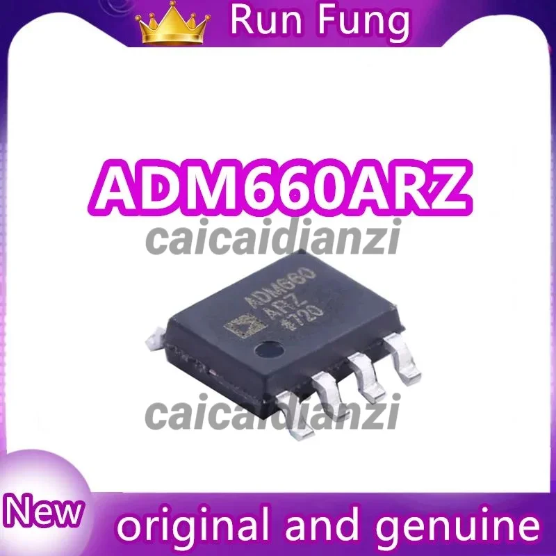 10Pcs/Lot   ADM660ARZ ADM660  Switching Regulator IC Positive or Negative Fixed -Vin, 2Vin 1 Output 100mA 8-SOIC New Original