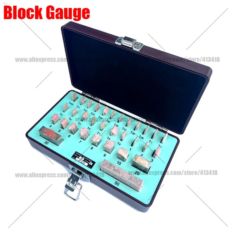 

1.005-100mm 122Pcs 87Pcs 47Pcs 32Pcs 1 Set Grade 0/1 Inspection Block Gauge Test Caliper Blocks Measurement Instruments