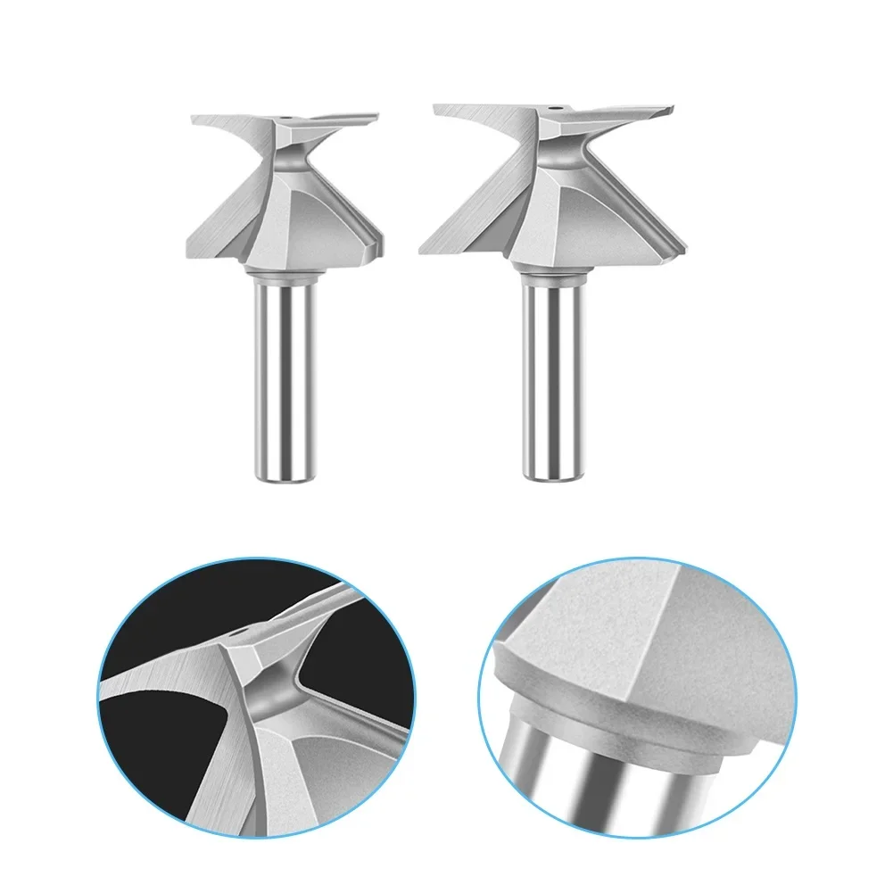 Artistic Installations Architectural Woodworking 12.7mm Shank Router Bit Rabbeting Router Bit Furniture Making Router