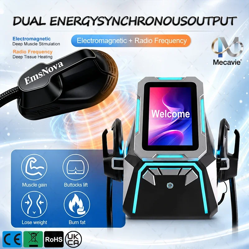 RF HIEMT EMS Body Machine Eletric Muscle Stimulator Fat Burner Weight Loss Butt Lifter Shapers Body Care Factory Direct Sales