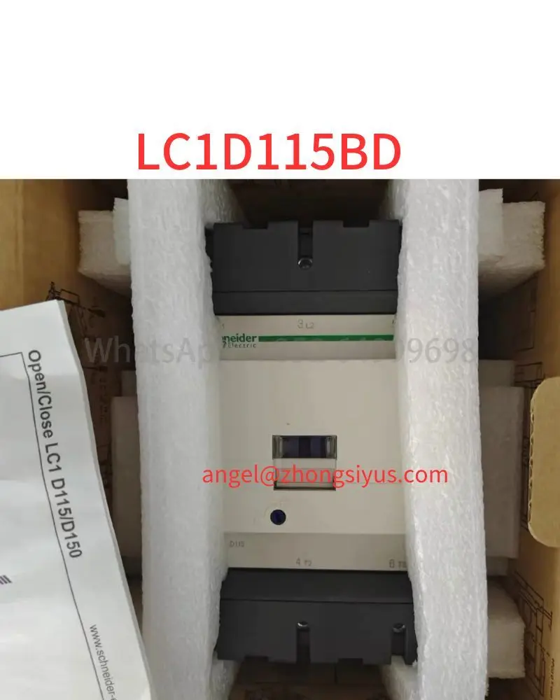 

New LC1D115BD contactor, Coil DC24V