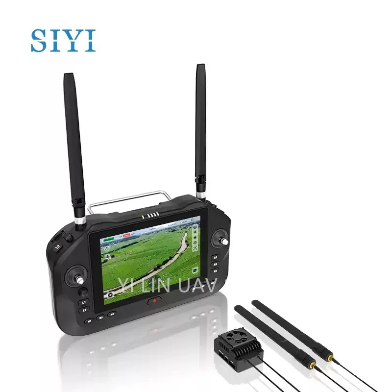 New SIYI UniRC 7 Pro Dual Band 2.4 & 5 GHz Handheld Ground Station Intelligent Controller 7 Inch 1080P