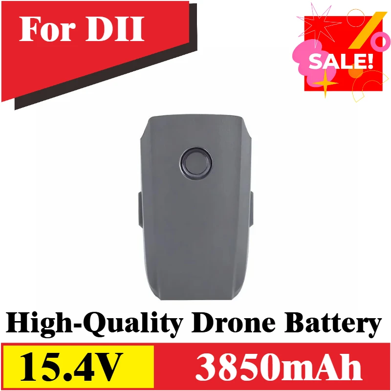 

High-Capacity 3850mAh 15.4V Drone Battery for DJI Mavic 2 Pro /2 Zoom Replacement Intelligent Flight Battery, Flight 31 Minutes
