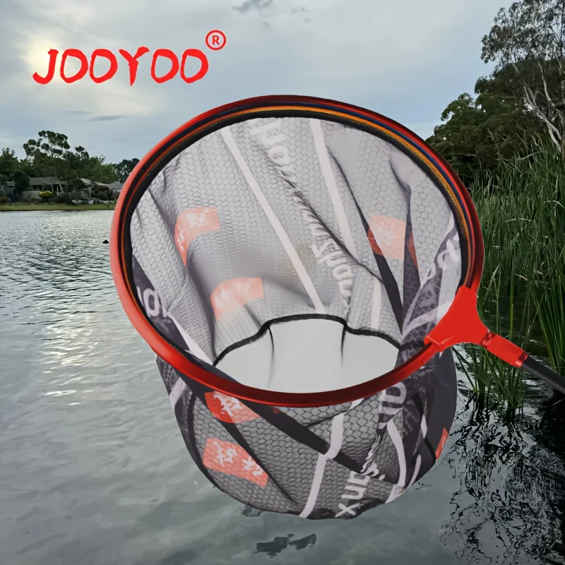 1pc Deep Fishing Landing Net - New Anti-Tangle Thickened Fish Net with Small Mesh, Professional Fishing Gear Set