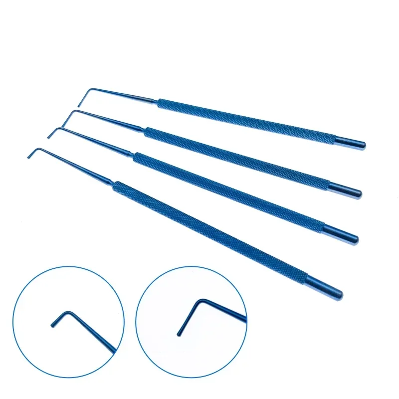 Titanium Muscle Hook 6mm/ 8mm /10mm/12mm Ophthalmic hook eye surgical hook
