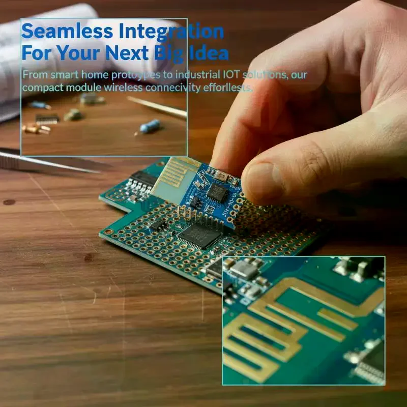 JDY-40 2.4G Serial Wireless Transceiver Module UART Interface for Electronic Development Learning Use