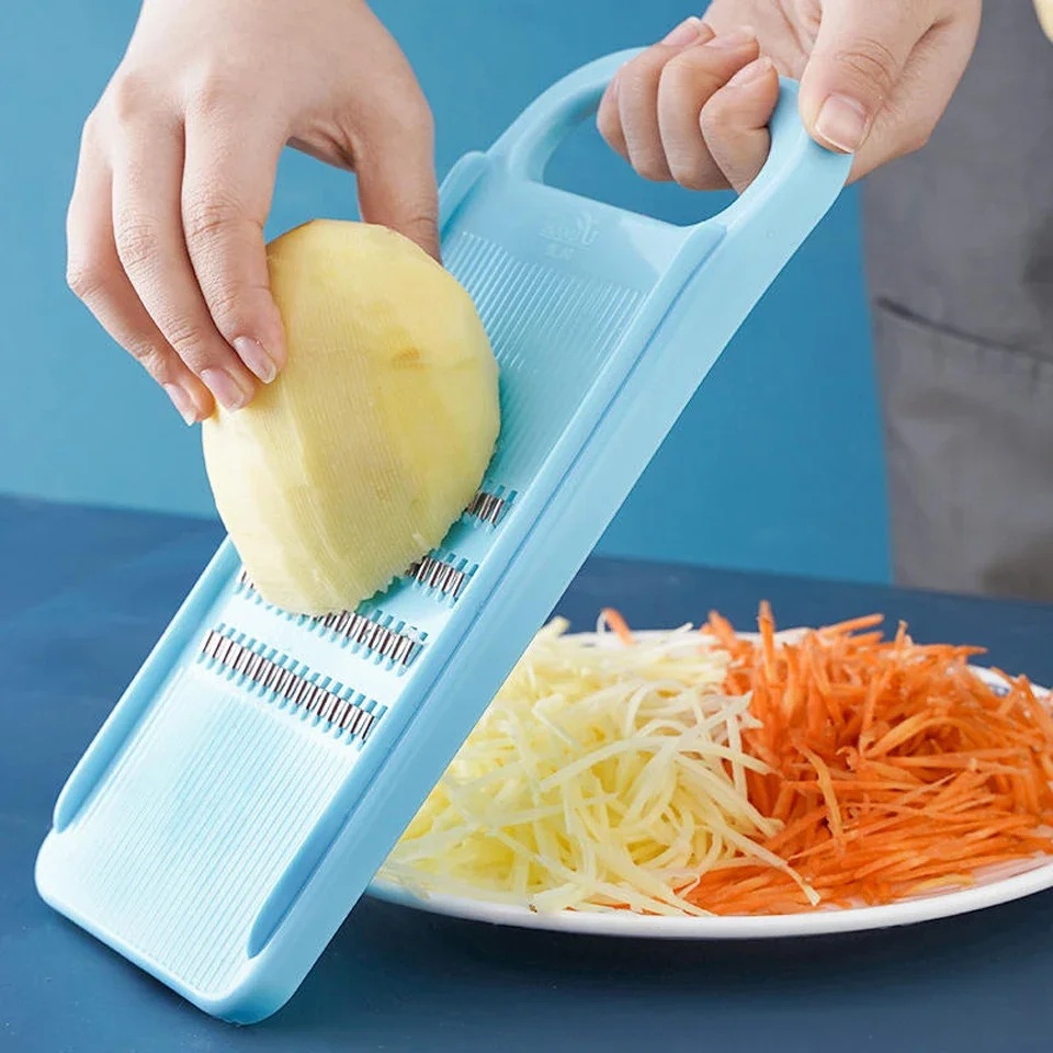 Household Vegetable Fruit Grater Kitchen Portable Fast Cucumber Radish Shredder Not Hurt Hands Cut Potato Strips Auxiliary Tool