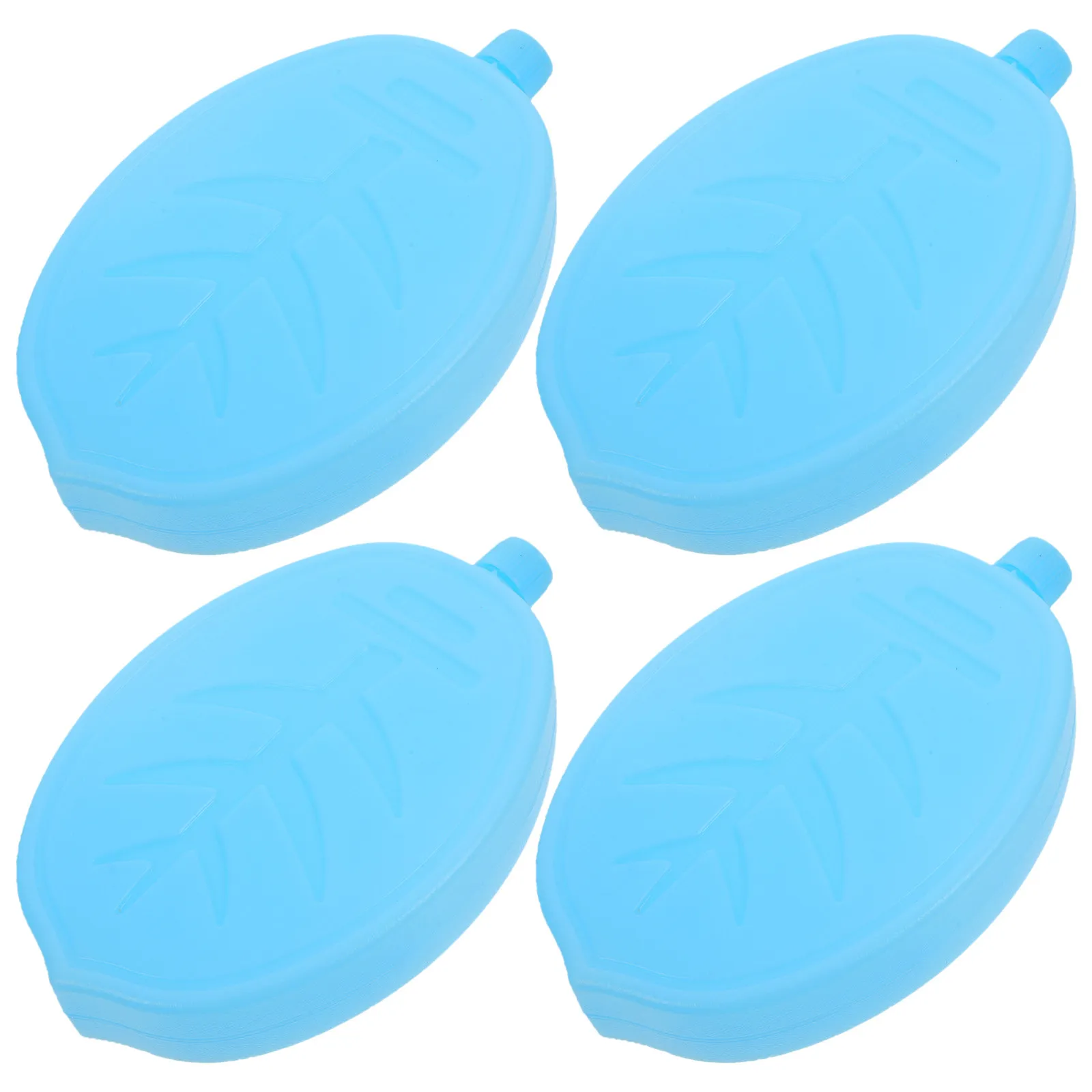 4Pcs Portable Ice Boxes Reusable Freezer Ice Packs Lightweight Easy Carry Store for Cooler Bag Lunch Box Fresh Keeping Cooling