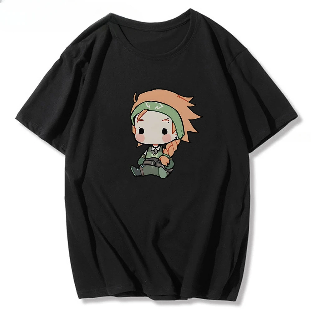 Game Heroic cartoon Viper Fashion Cool retro Y2k Anime Comics Summer trend Luxury men women universal short-sleeved T-shirt