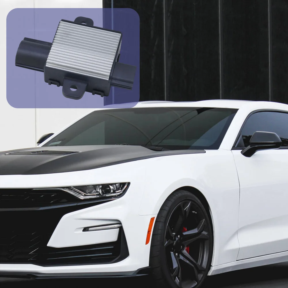 

For Cadillac ATS 2013-2019 CTS 2014-2018 Chevy Camaro 2016-2021 Radiator Cooling Fan Control Module 23506648 22761222 23188752