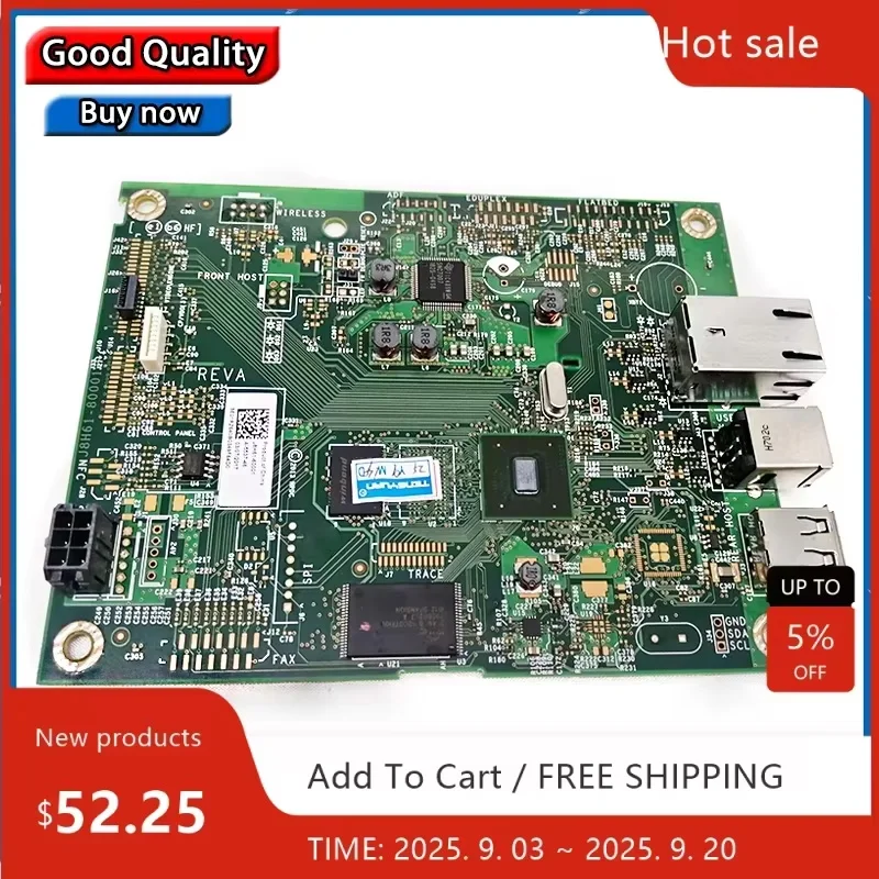 Original J8H61-60001 Logic Main Board Use For HP LaserJet M501dn M501n M501 501dn 501N M501 Formatter Board in printer parts