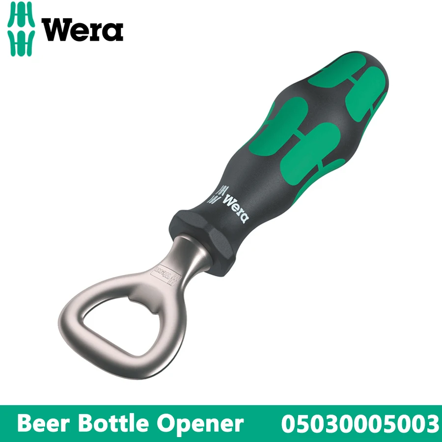 WERA 05030005003 145mm Beer Bottle Opener Party Available Wine Bottle Opener Beer Bar Kitchen Hand Tools Accessories